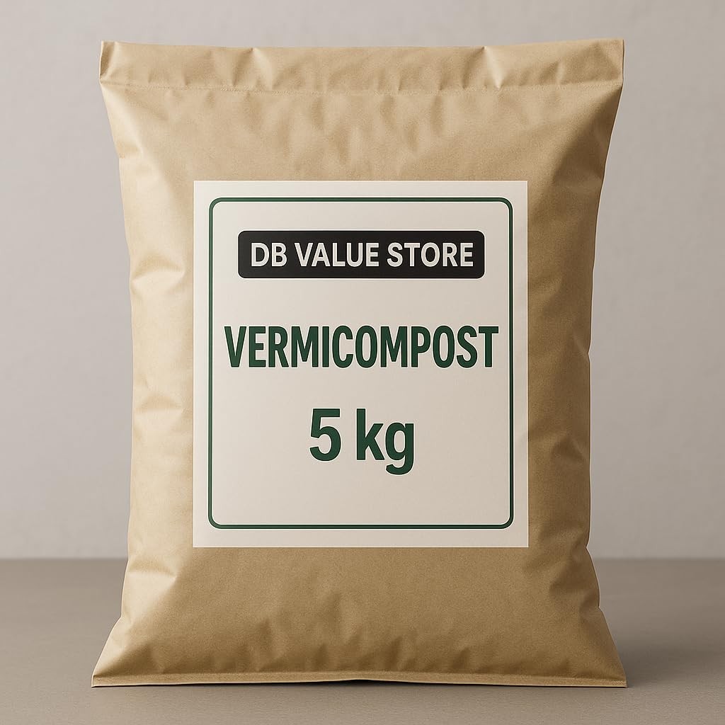Vermicompost Organic Fertilizer, 5 KG