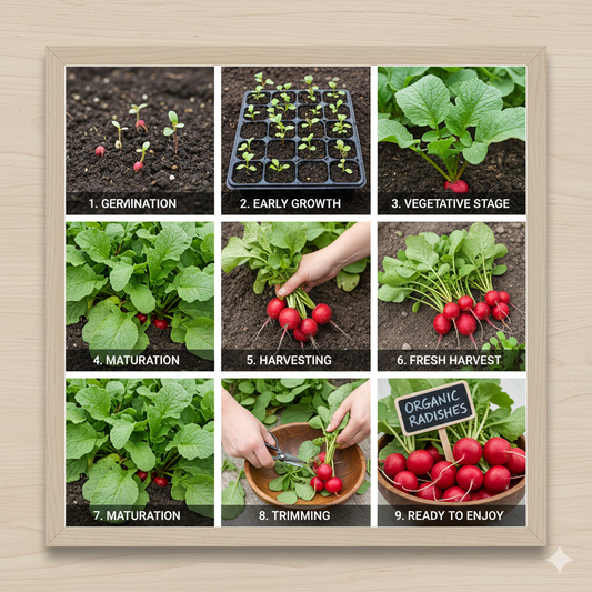 Moolee  Radish Seeds for Home Garden